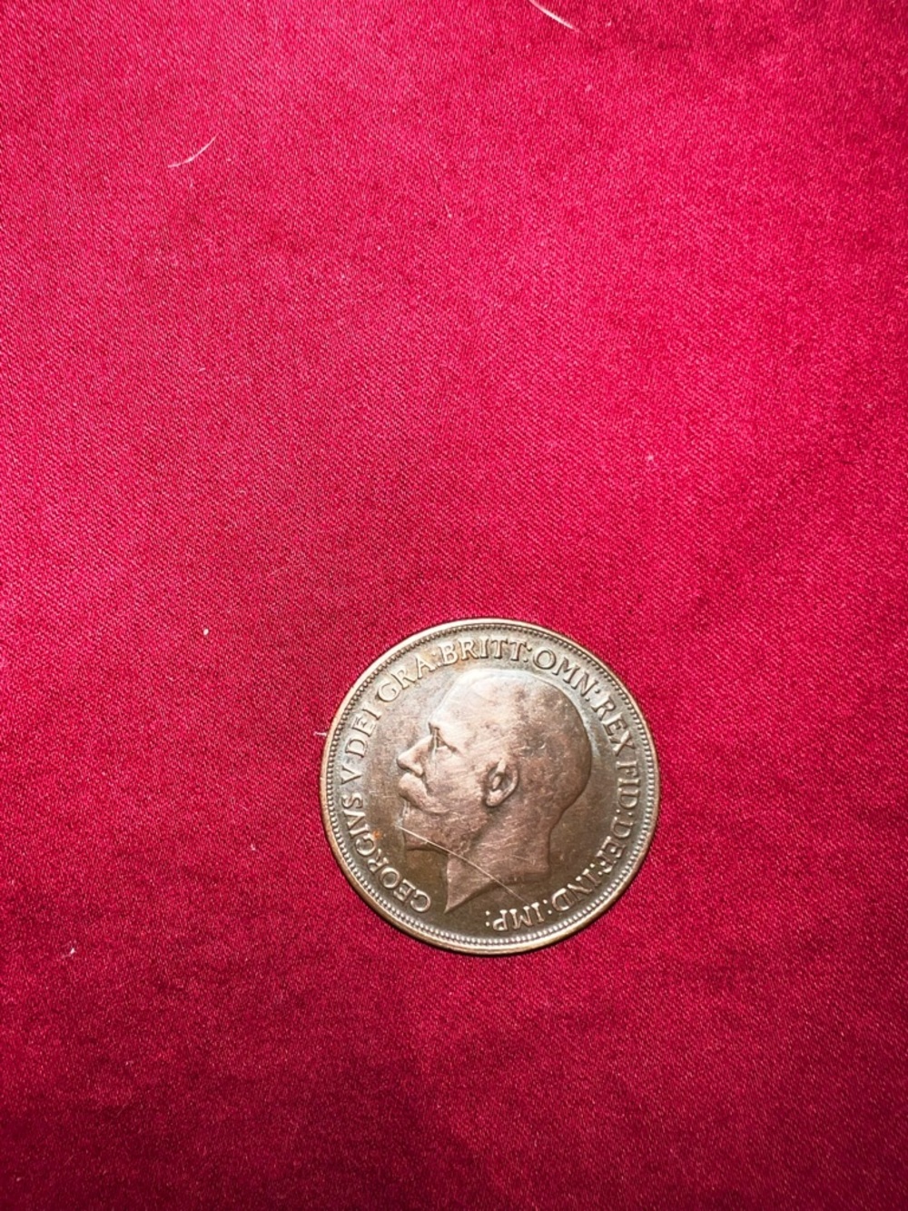 1918 One Penny King George VI